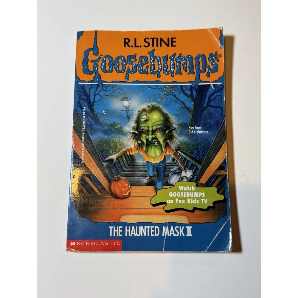 Goosebumps #36 The Haunted Mask II 2 ~ Like New ~ 1st Print ~ RL Stine 1995 EUC
